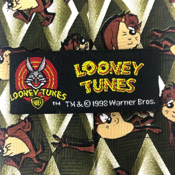 Tasmanian Devil Argyle Tie - Picture 5 of 6